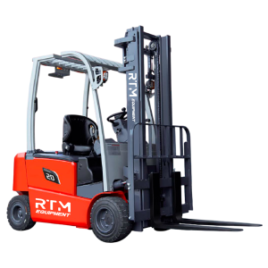 Carretilla eléctrica RTM G3 CPD15–20 de litio con cuatro ruedas y batería 80V