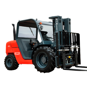 Carretilla todoterreno diésel RTM CPCJ25 compacta de 2.5T con mástil hasta 6 m
