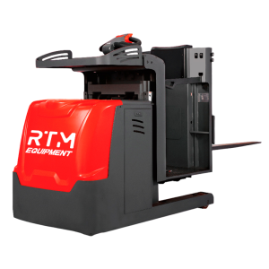 Recogepedidos eléctrico RTM OPL10-S con capacidad 1000 kg y plataforma elevable